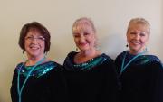 Murrumbidgee Magic Tenors preparing to go on Stage at the Hobart 2018 Convention